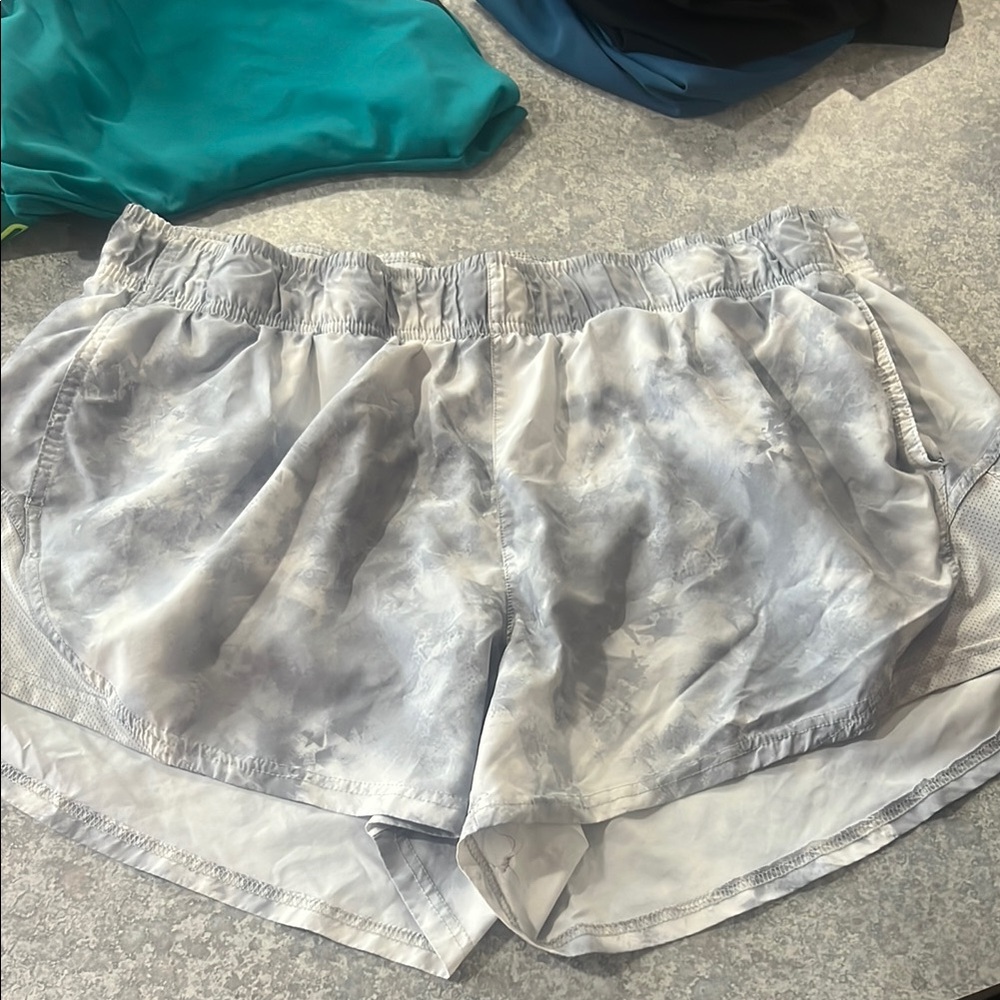 Gray Tie-Dye Shorts xxxl